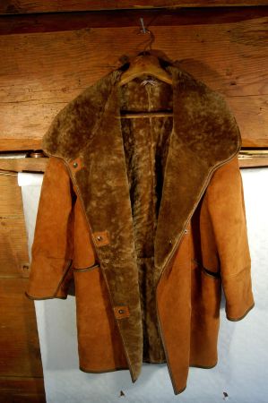 Leder/Pelzmantel O'Need Made in France