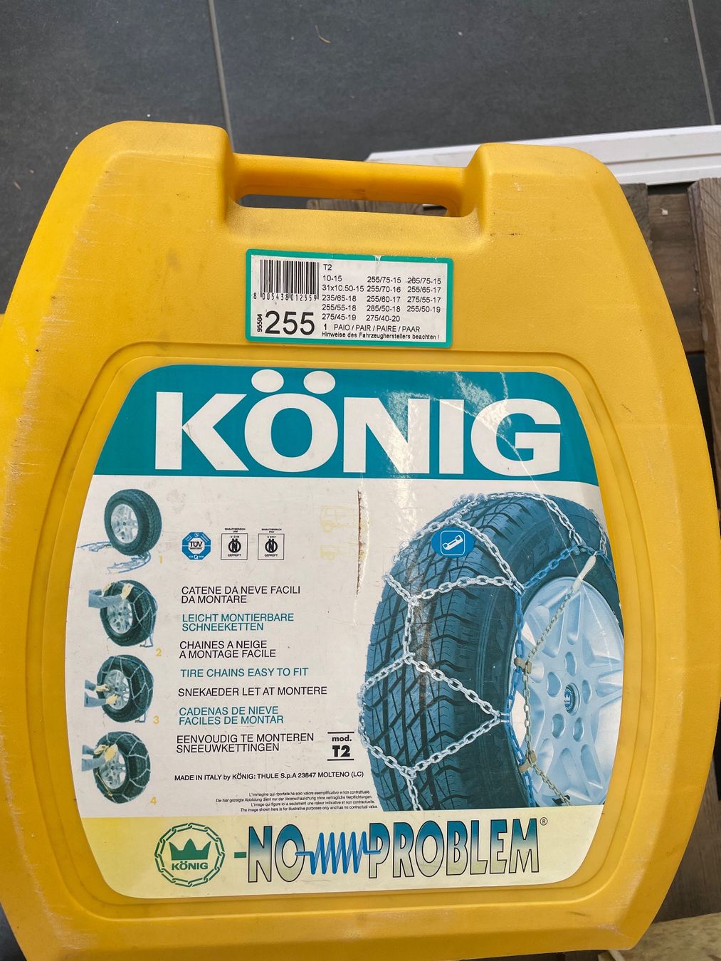König Catene da neve: Schneeketten – Usato da Brunnen venduto da De_ersteigeri 1