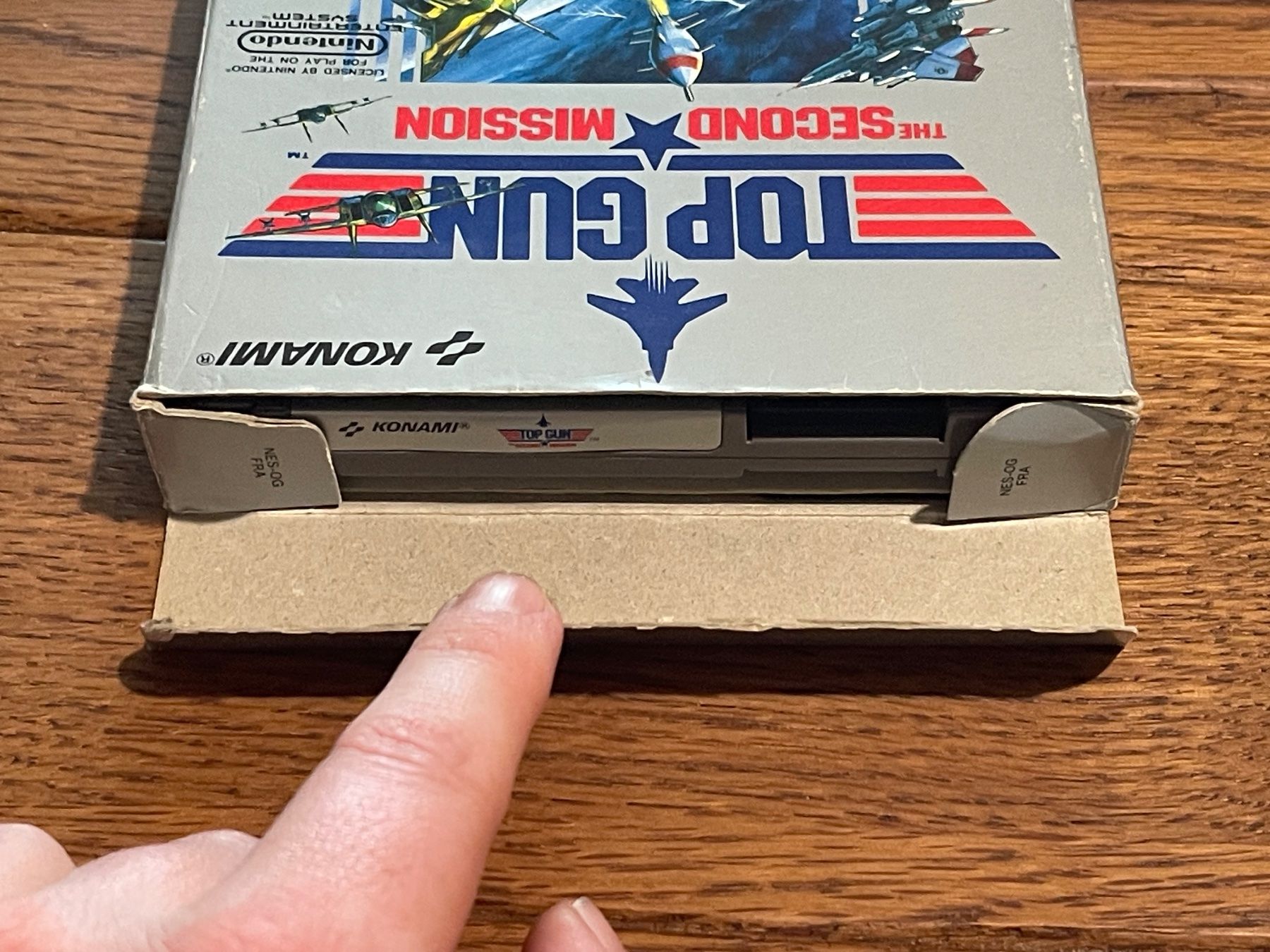 Giochi: Top Gun: The Second Mission - Nintendo NES - orginalverpackt – Usato da Zuerich venduto da Dorsi 4