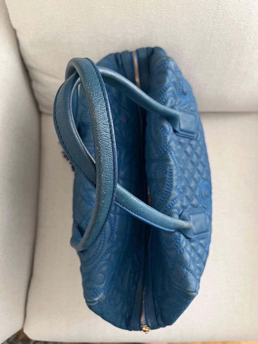 Versace Borse da donna: Gianni Versace Bag, Leather, Blue – Usato da Genève venduto da gvokiii 5