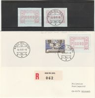 Automatenmarke Nr. 6II gleiche Abart