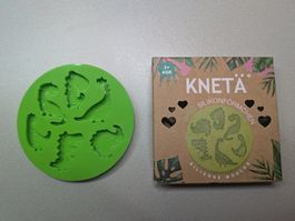Knetä Silikonform für Knete Motiv Dinos