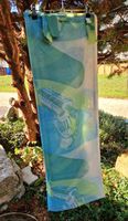 Schlaufen Vorhang transparent grün Kinder/Zug,140x235cm