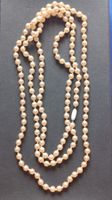 Collier  ancien perles nacrés long avec fermoir !