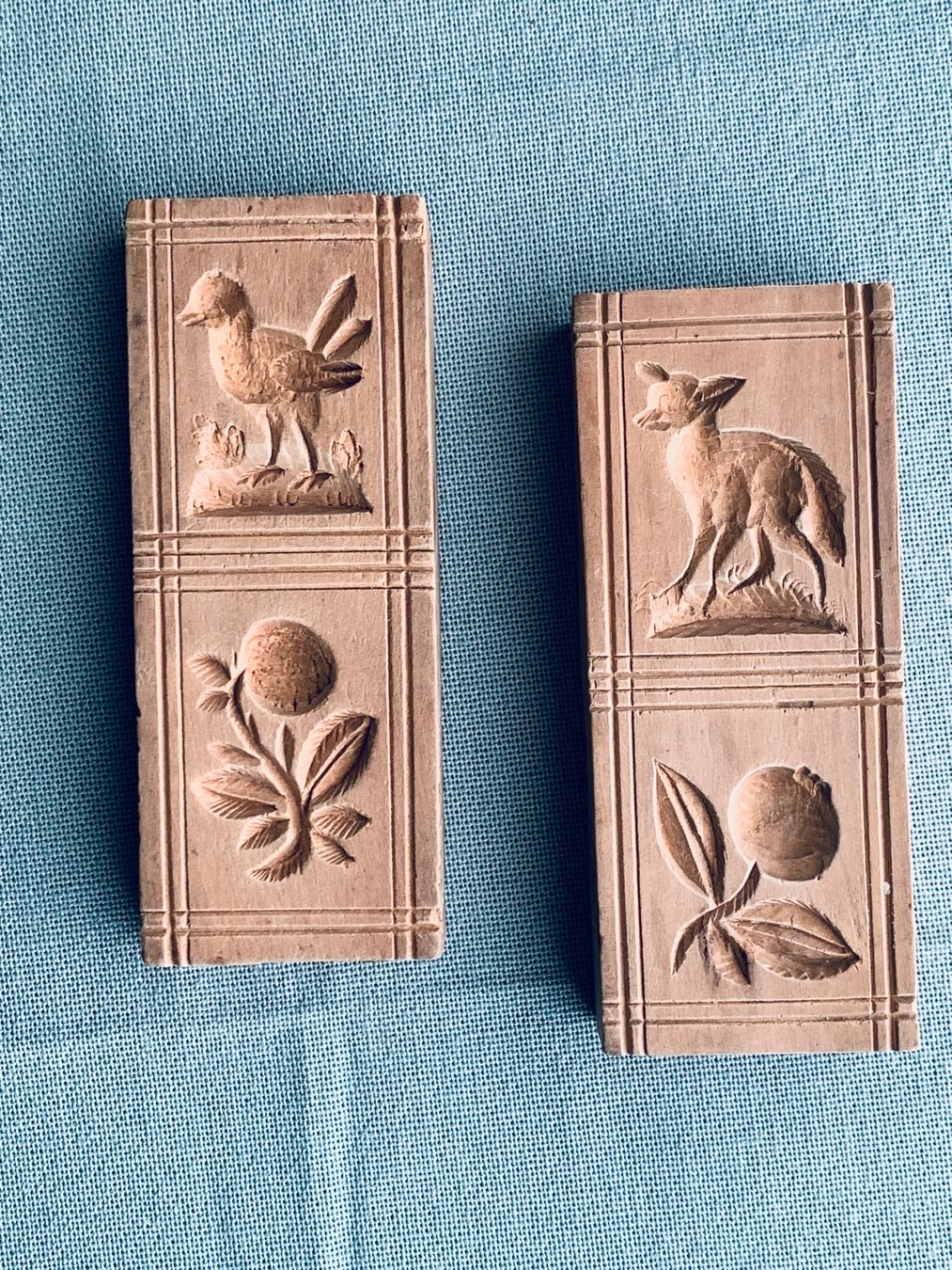 Teglie da forno: 2 Antike Änismodel Gebäckmodel Backmodel aus Holz – Usato da Bern venduto da Flora.Sonea 1