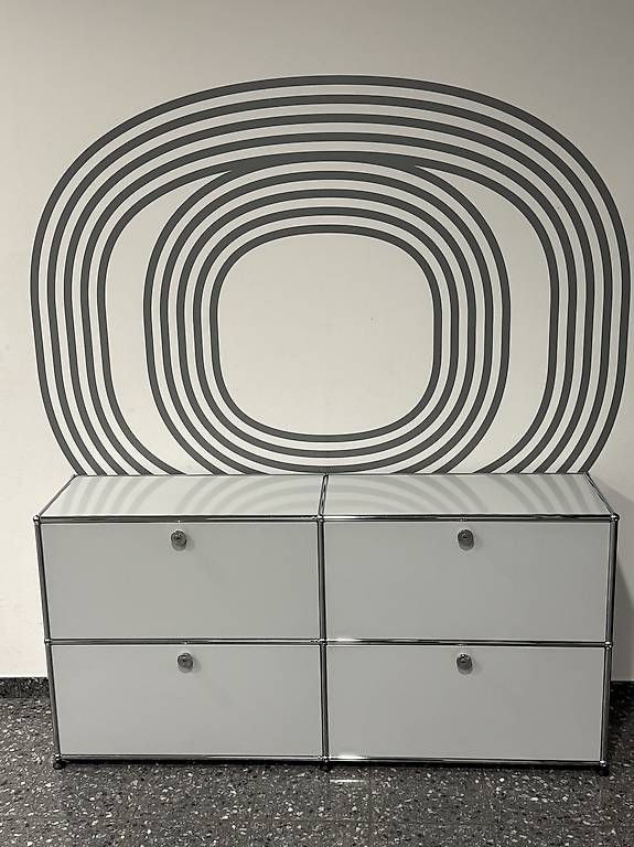 Scaffali: USM Haller Sideboard Lichtgrau – Usato da Glattbrugg venduto da q-aderdesign