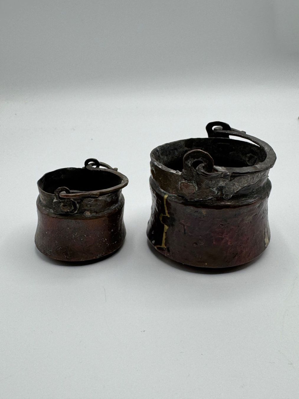 Pentole: Mini Kupferkesselchen 2. Stück – Usato da Sachseln venduto da BONATI01