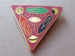 PIN, KUNST KÜNSTLER SONNE MOND STERNE