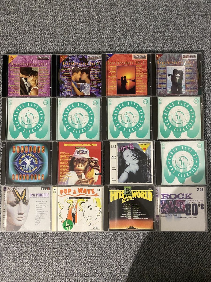 CDs: 16 CD Sampler, 80‘s – Gebraucht aus Diessbach b. Büren von cowansville
