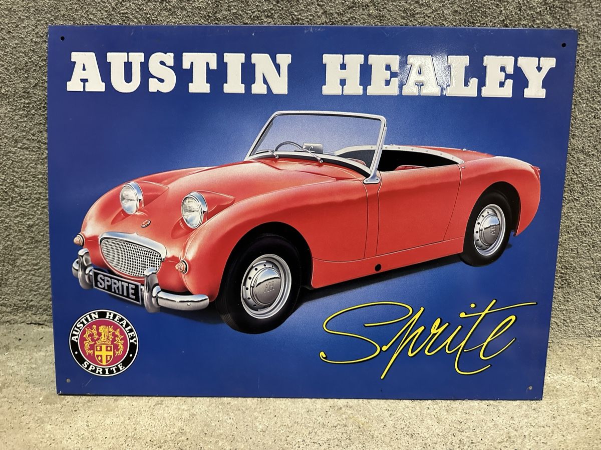 Insegne: Austin healey Sprite Cabrio gb – Usato da Reinach AG venduto da rares75