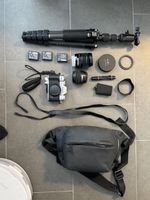 Fujifilm X-T50 Kamera mit viel Zubehör