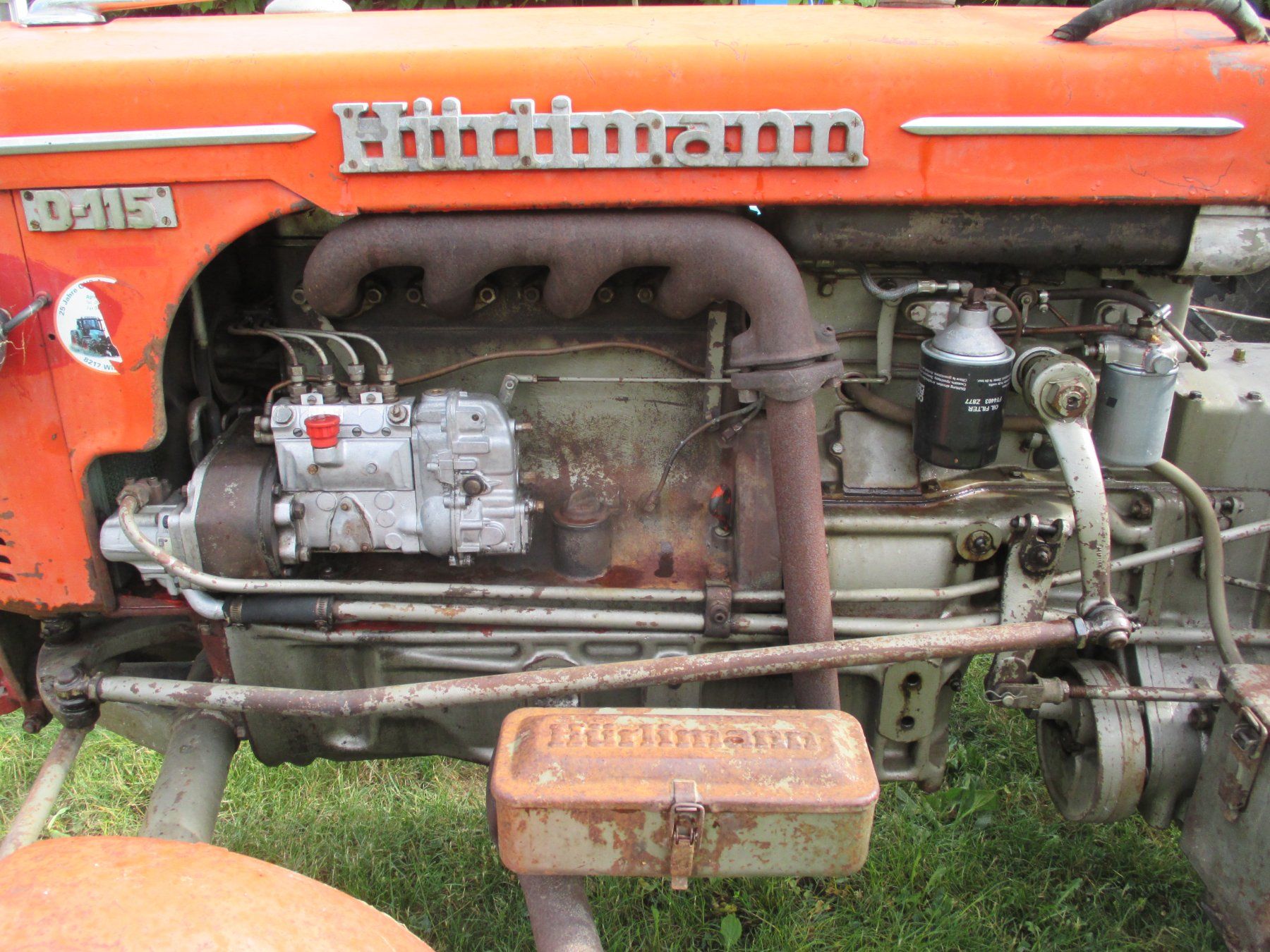 Hürlimann Trattori: Hürlimann D-115 – Usato da Oberhallau venduto da Gibraltar01 6