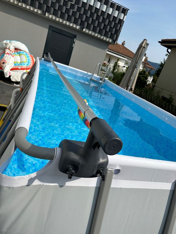 Tapis De Sol Imperméable Pour Piscine - Bleu, Résistant Aux UV, Pliable, Protège Le Fond De Votre Piscine