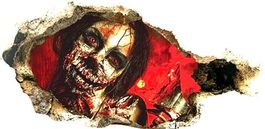 🧟‍♂️ 3D Zombie Wandaufkleber – Gruselig Cool! 🧟‍♀️💫