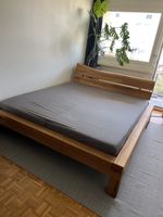 Elias Balkenbett 180×200 – massive Eiche, rustikal, geölt