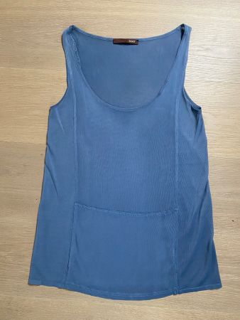 Neuwertiges blaues Top Marke Bally Grösse S