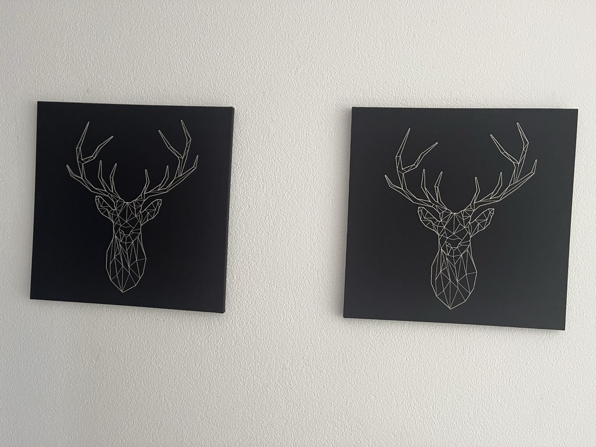Foto & Immagini: 2x Hirschbilder Ikea – Usato da Sursee venduto da abcdxyz