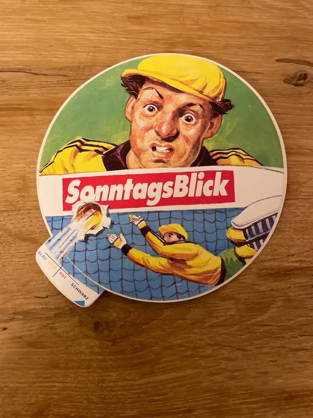 Sticker: Vintage SonntagsBlick Abziehbild, Sticker – Usato da Winterthur venduto da cheerio97 1