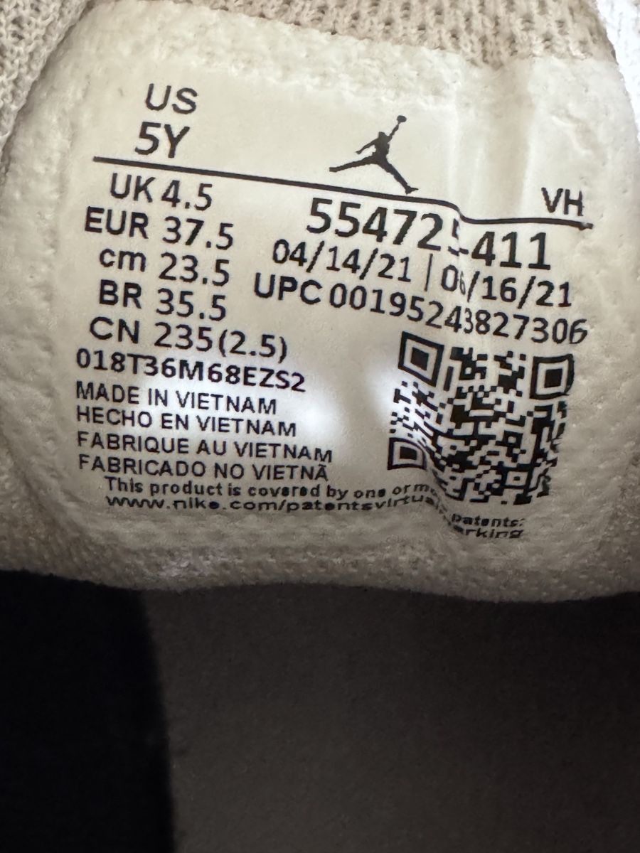 Jordan Scarpe da uomo: Jordan 1 Mid, Navy Blau/Weiss, Gr. 37.5 – Usato da Grüningen venduto da stellagolightly 5