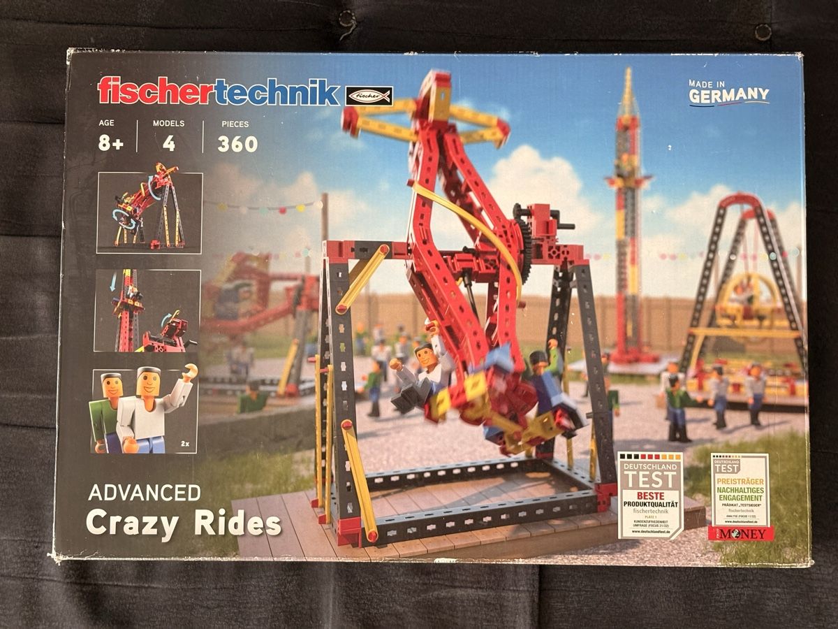Fischer Kit di costruzioni: Jeu construction Fischertechnik Advanced Crazy Rides 360 – Nuovo e nell'imballaggio originale da Carouge GE venduto da irma016