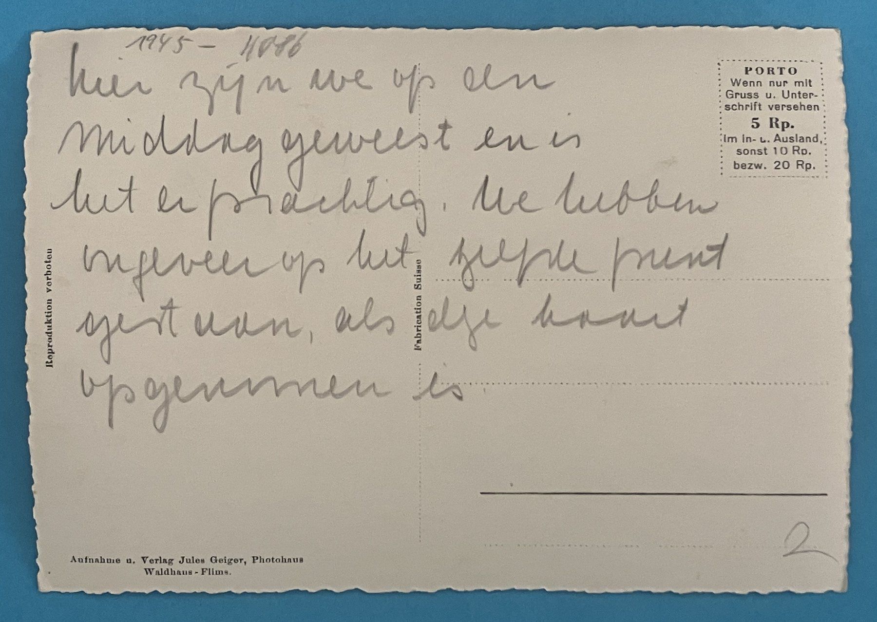 Cartes postales: DER RHEIN BEI CONN – Neuf (Voir description) à Oberwil BL par SALOB 1