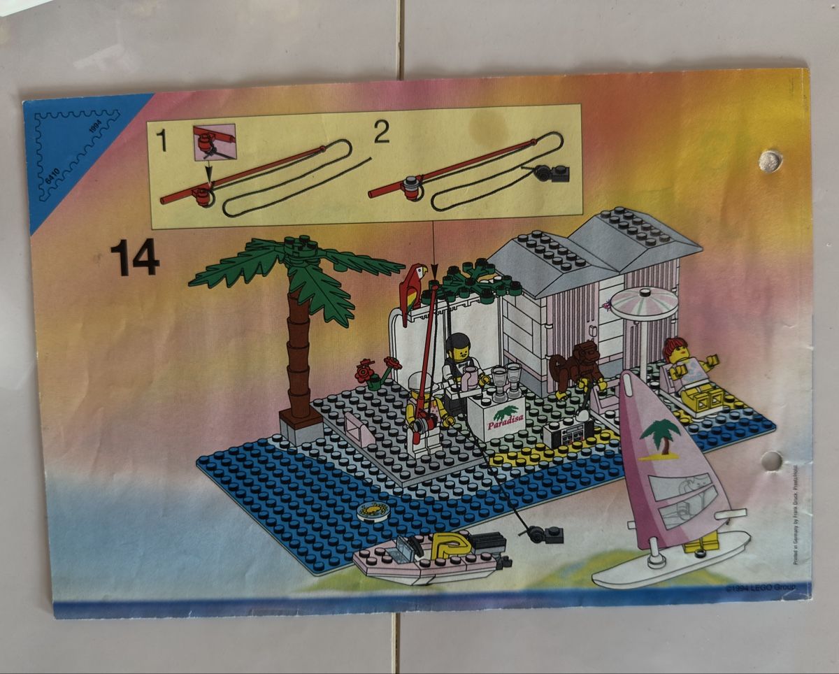 Lego Kit di costruzioni: Lego System 6410 Cabana Beach  Strand – Usato da Haegendorf venduto da Chruege 2