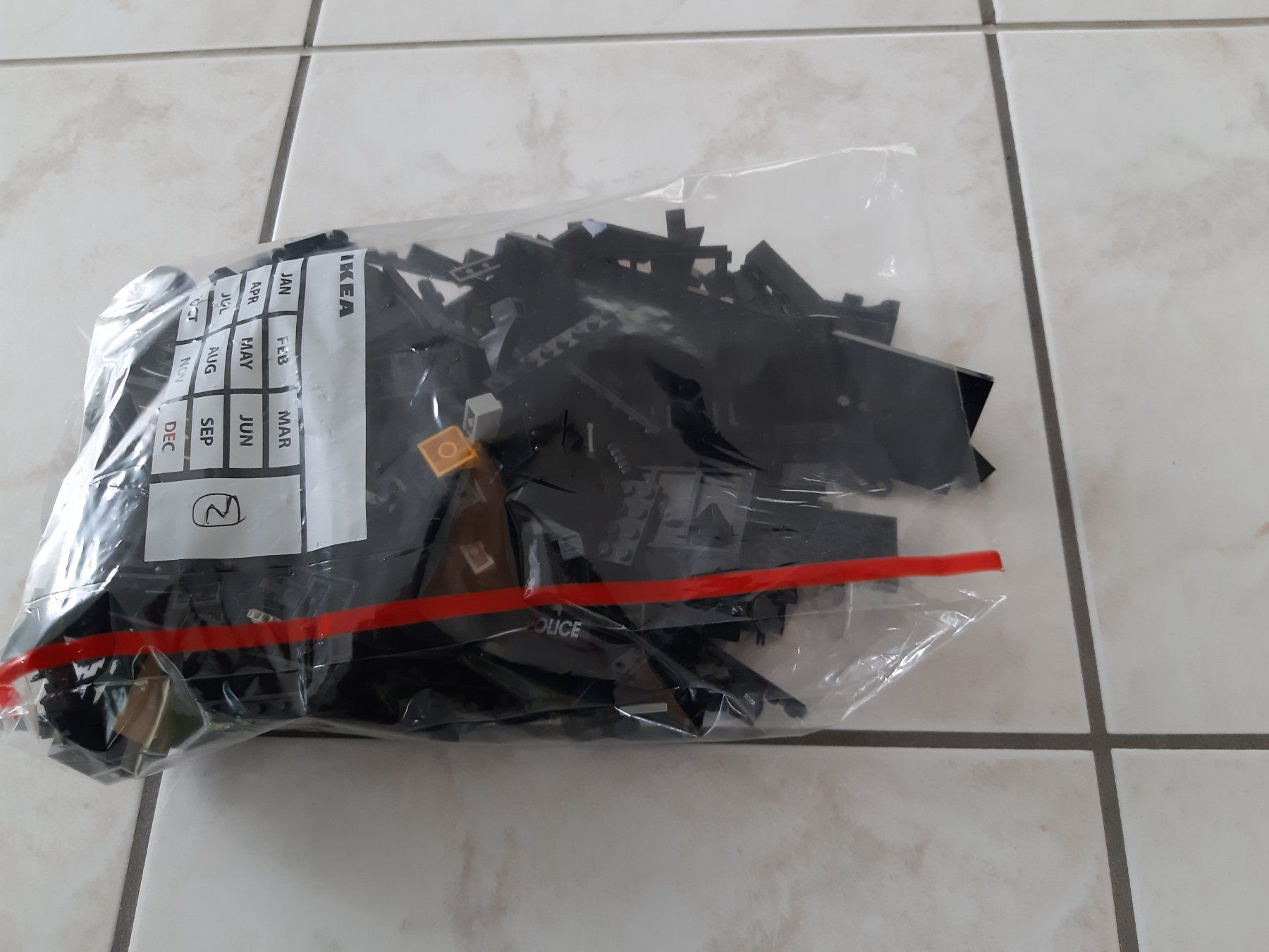 Lego Giocattoli: Lego Einzelteile schwarz 635 gr. – Usato da Schmitten FR venduto da ReniStern 1