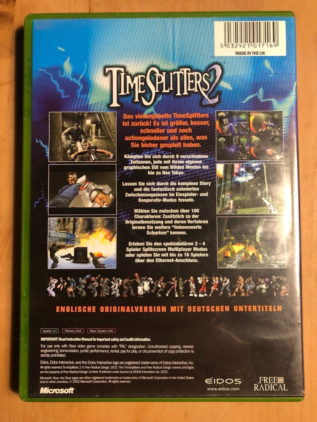 Microsoft Giochi: Time Splinters 2 für Xbox – Usato da Kestenholz venduto da Mad18 1