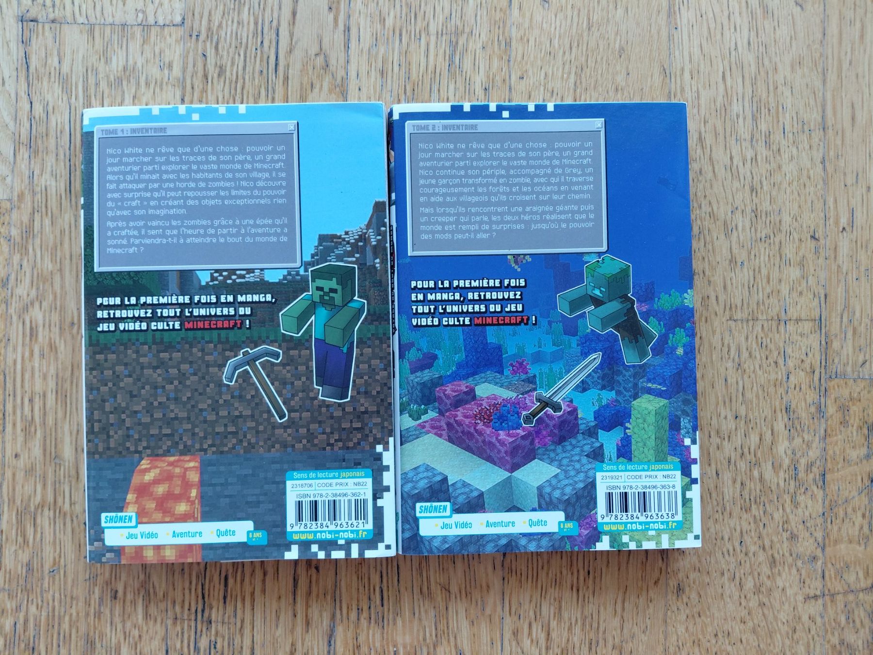 Fumetti: Manga "Minecraft" (Tomes 1-2) – Usato da Plan-les-Ouates venduto da Loul_74 1