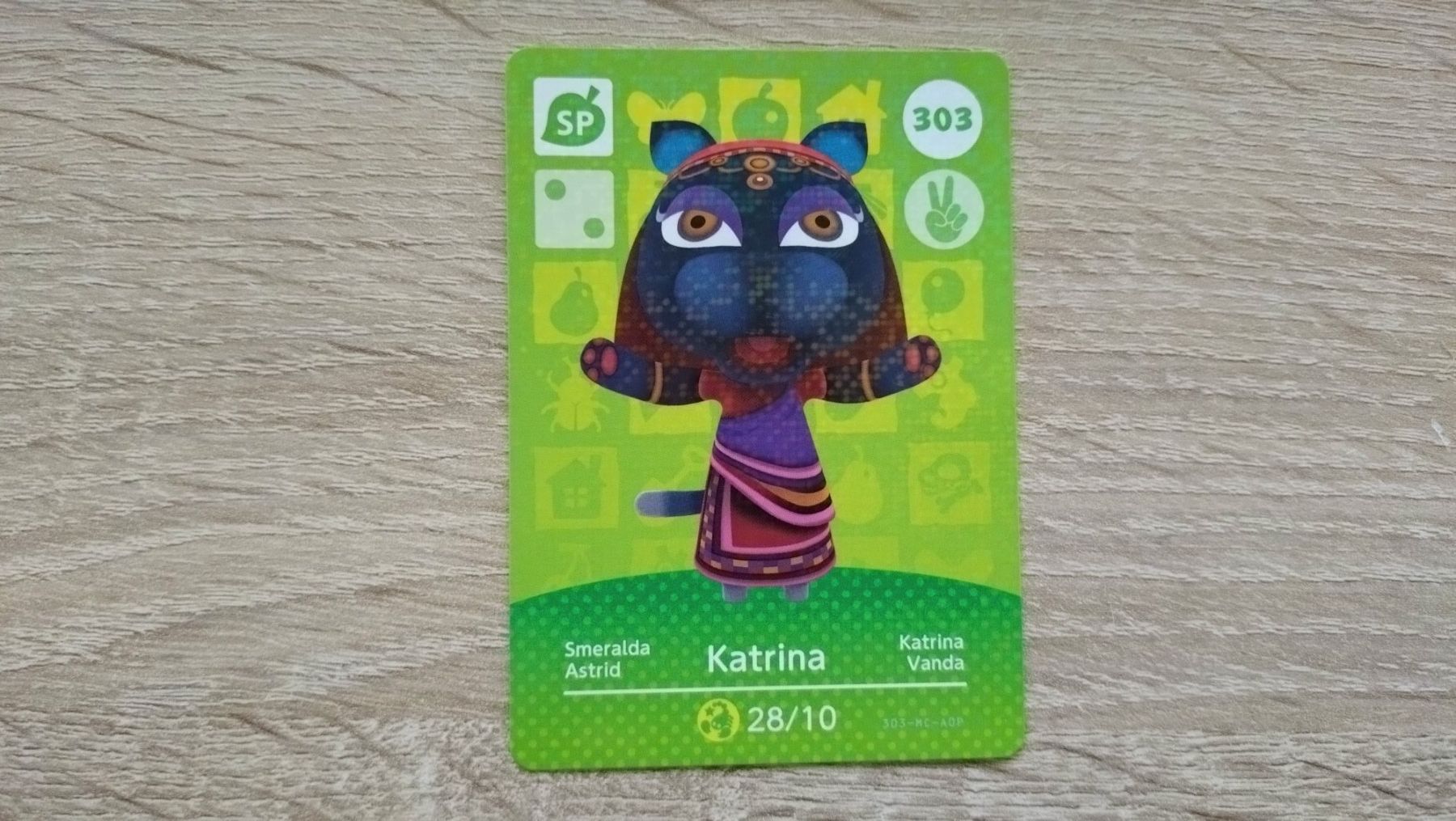 CARTE AMIIBO ANIMAL Crossing 061 Tutu [EUR] Série 1 Near Mint EUR 14,99 - FR