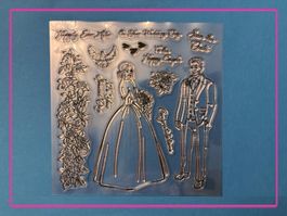 Hochzeit -  Motive und Texte - Silikonstempel