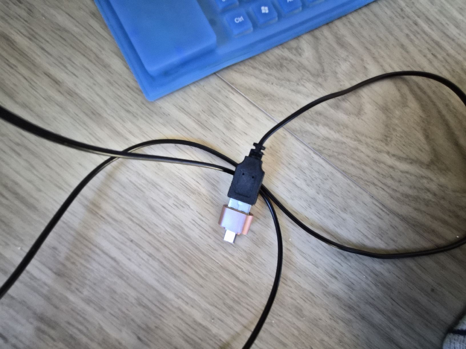 Tastaturen: Clavier souple pliable Bytecc bleu USB non testé – Defekt aus La Joux FR von car_ck96 2