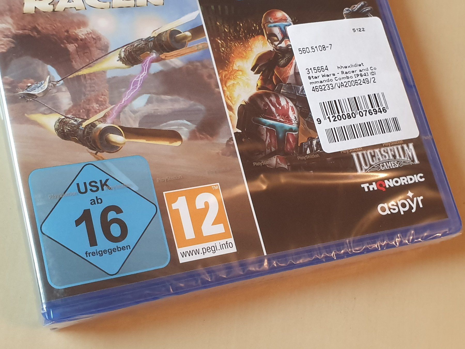 Sony Jeux: Star Wars Racer & Commando Combo neu und ovp – Neuf avec emballage d'origine à Stansstad par collectorsshop 2