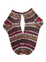 Kurzrohrsocken, Sneakersocken, handgestrickt, Grösse 46/47