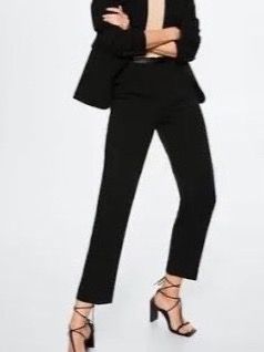 Mango Pantaloni: Hose Mango 40 Schwarz Neuwertig – Nuovo (secondo la descrizione) da Zumikon venduto da nat_96zs 2
