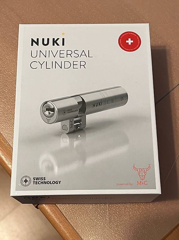 Nuki Lucchetti: Nuki Universal Schweizer Rundprofil Cylinder, Neu, Komplett – Nuovo (secondo la descrizione) da Oberschrot venduto da baldachin01
