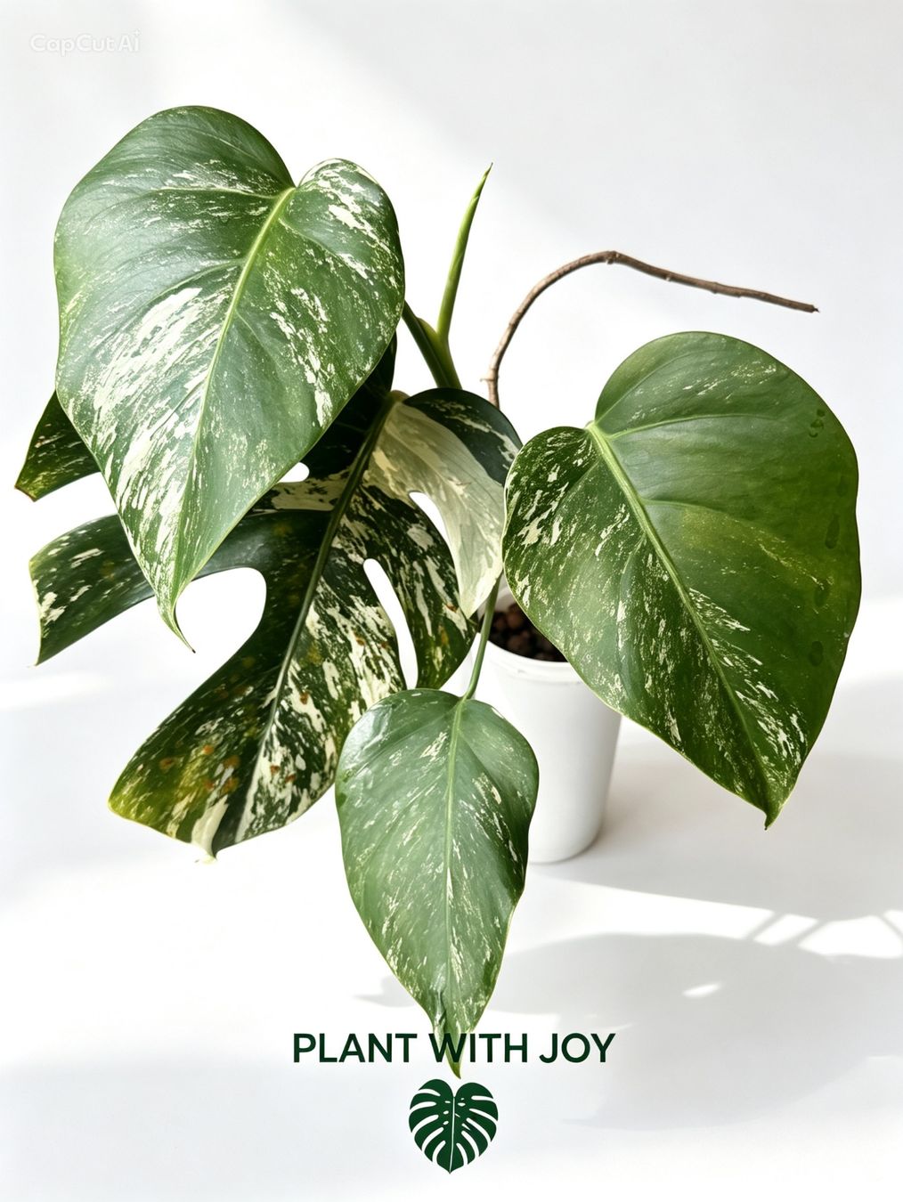 Piante & sementi: Monsteta Albo Variegata (L) – Nuovo (secondo la descrizione) da Eglisau venduto da Plantwithjoy 1