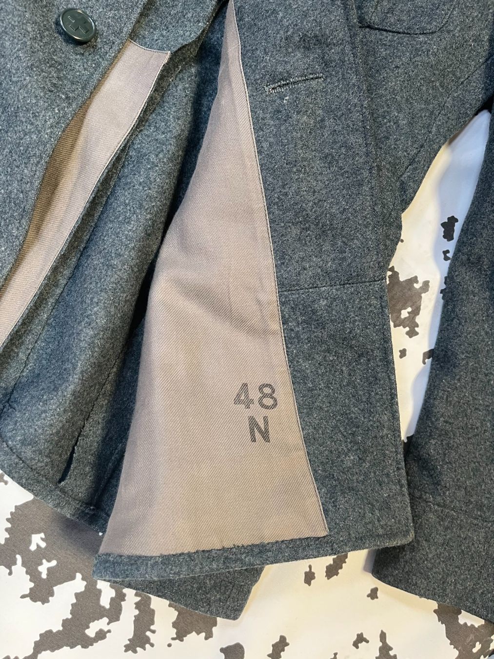 Giacche: Original Schweizer Armee Uniform Jacke 48N – Usato da Schaffhausen venduto da aos_hv6l 1