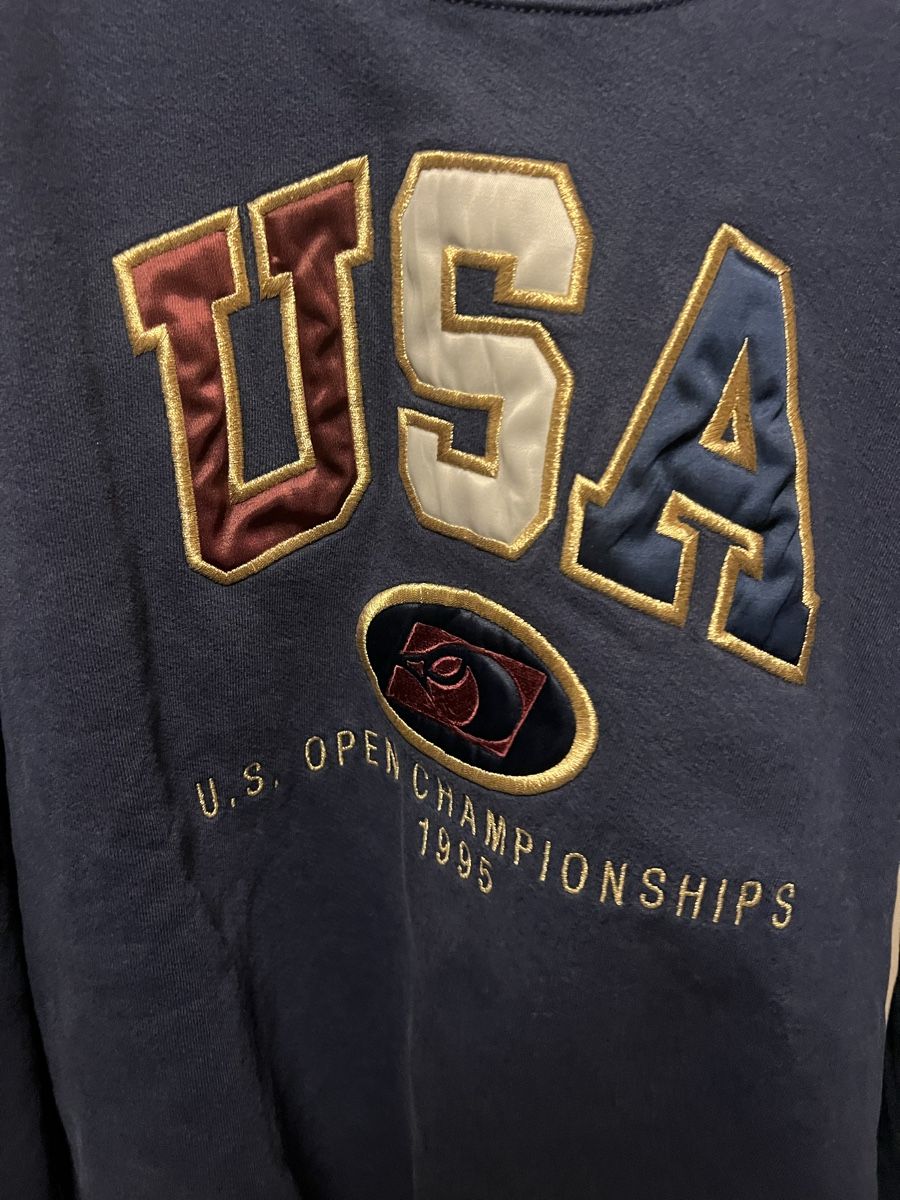 Maglioni & Felpe: Pull Vintage USA U.S. Open Championships 1995, Taille L – Usato da Villars-Ste-Croix venduto da Maaaat 1
