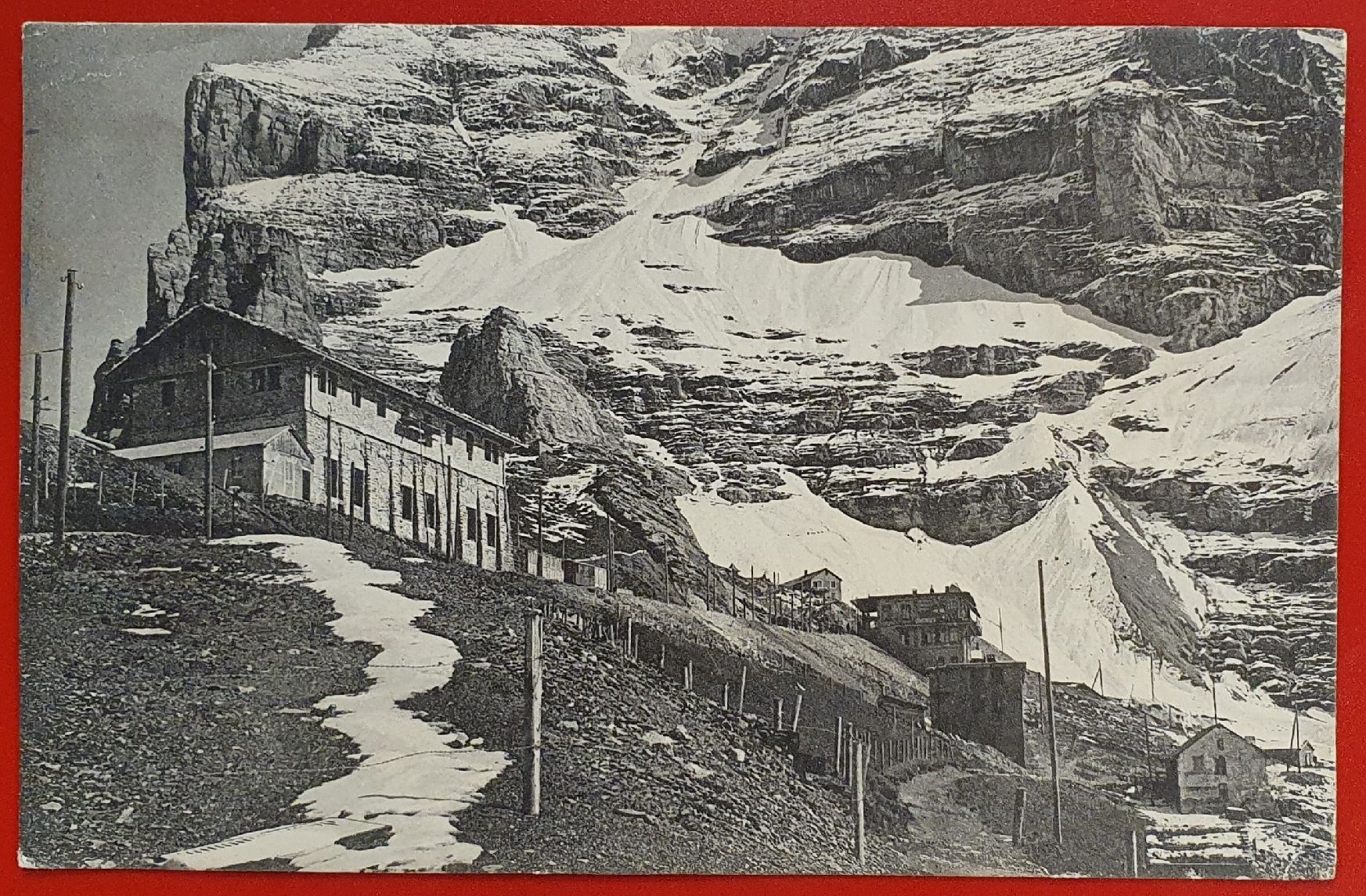 Cartoline postali: JUNGFRAUBAHN, STATION EIGERGLETSCHER 1918 – Usato da Kreuzlingen venduto da Rschweiz1