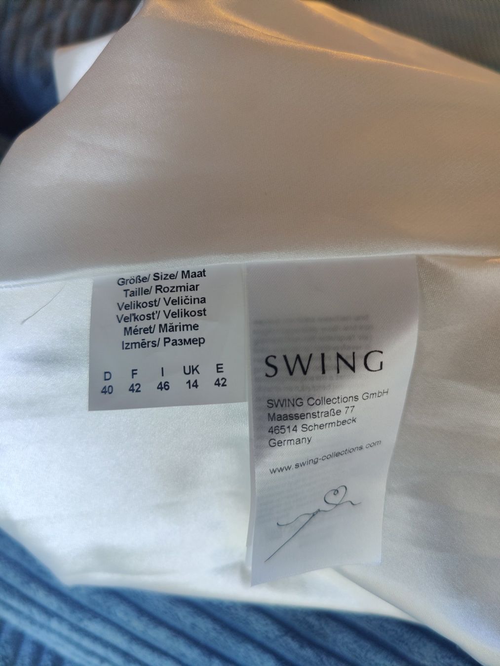 Gonne: Maxirock Swing weiss – Nuovo e nell'imballaggio originale da St. Erhard venduto da tif_hql8 2