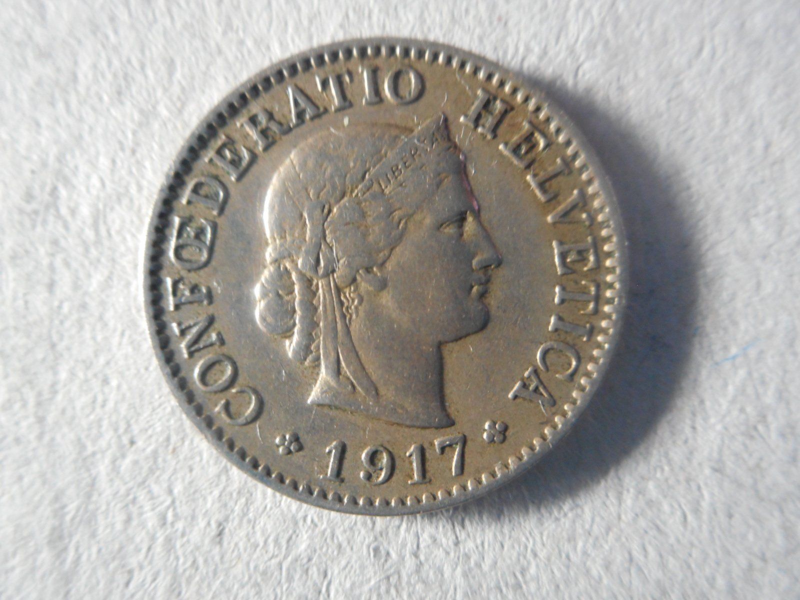 Toutes les monnaies: 5 Rp. 1917 uralt – D'occasion à Kriegstetten par pizlad2010