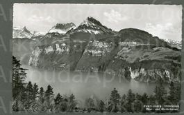 AK sw Seelisberg UR Ober- und Niederbauen,Urirotstock ≈ 1954