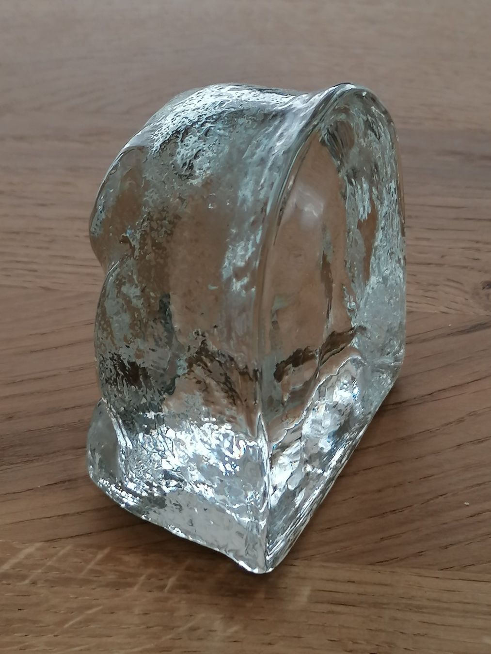 Statuette: Glas Eule, Paperweight – Usato da Basel venduto da vintagecollector 1