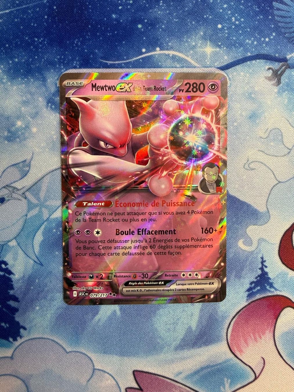 Pokémon Carte collezionabili: Mewtwo EX - ASC 079 FR – Nuovo (secondo la descrizione) da Courgenay venduto da ScamBoxOff