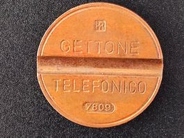 Gettone Telefonico Jeton téléphonique italiano 7809, Raro