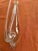 Vintage stilvoller Glasbarometer H: ca 39cm