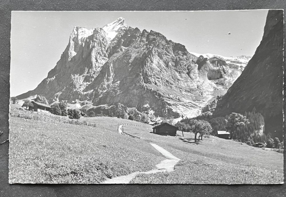 Bei Grindelwald, Wetterhorn / Photo Gyger Adelboden Kaufen auf Ricardo
