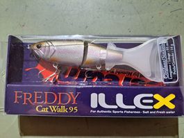 Illex Freddy Cat Walk 95 mm silver arrow