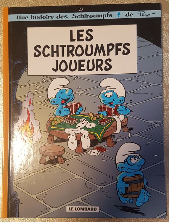 Les schtroumpfs N 23 E.O. (T.B.E.) Les Schtroumpfs joueu Kaufen auf